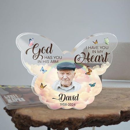 Customized Personalized Acrylic Plaque Memorial Gift